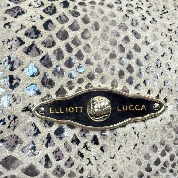 Elliott Lucca Snakeskin Pattern Leather
Shoulder Bag - Picture 6 of 11